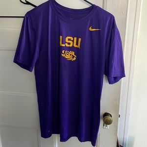 Nike Dri Fit Tee.  LSU